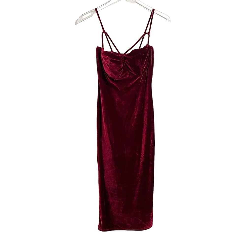 GoJane Velvet Bodycon Dress Size Medium✨